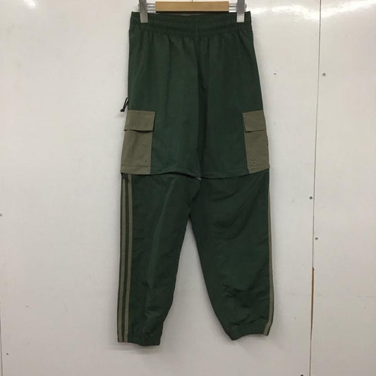 アディダス adidas パンツ ワークパンツ、ペインターパンツ gn3291 UTLTY2IN1PANTS カーゴパンツ ワイドパンツ S ロゴ、文字 カーキ / カーキ /  メンズ USED 古着 中古 10139883