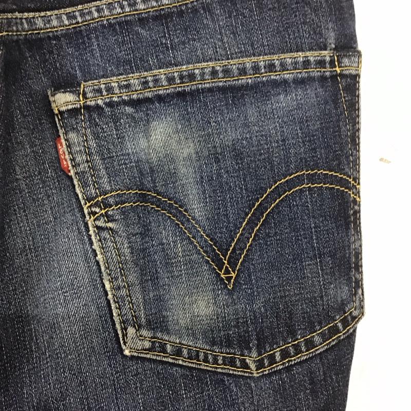 リーバイス Levi s パンツ デニム、ジーンズ 00503-0303 日本製 503 29インチ 無地 インディゴ / インディゴ /  メンズ USED 古着 中古 10140200