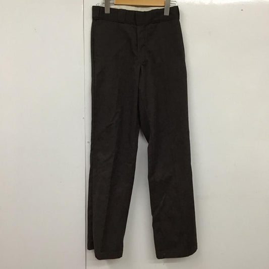ディッキーズ Dickies パンツ ワークパンツ、ペインターパンツ ワークパンツ ワイドパンツ カジュアルパンツ 28インチ ロゴ、文字 茶 / ブラウン /  メンズ USED 古着 中古 10128768