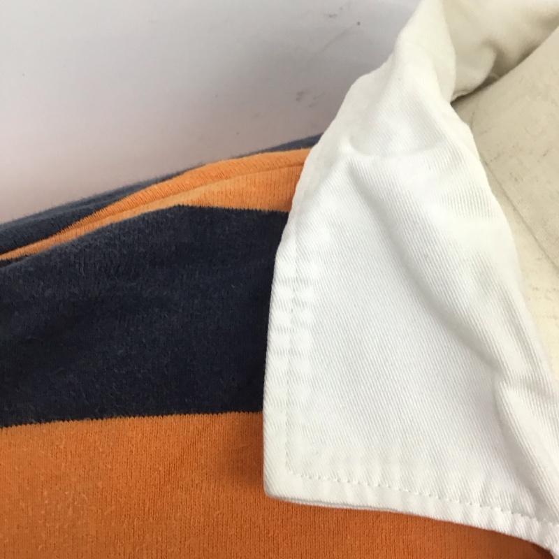 ベイプ BAPE ポロシャツ 半袖 半袖ポロシャツ カラーシャツカットソー 半袖カットソー XL ボーダー柄 マルチカラー / マルチカラー /  メンズ USED 古着 中古 10112084