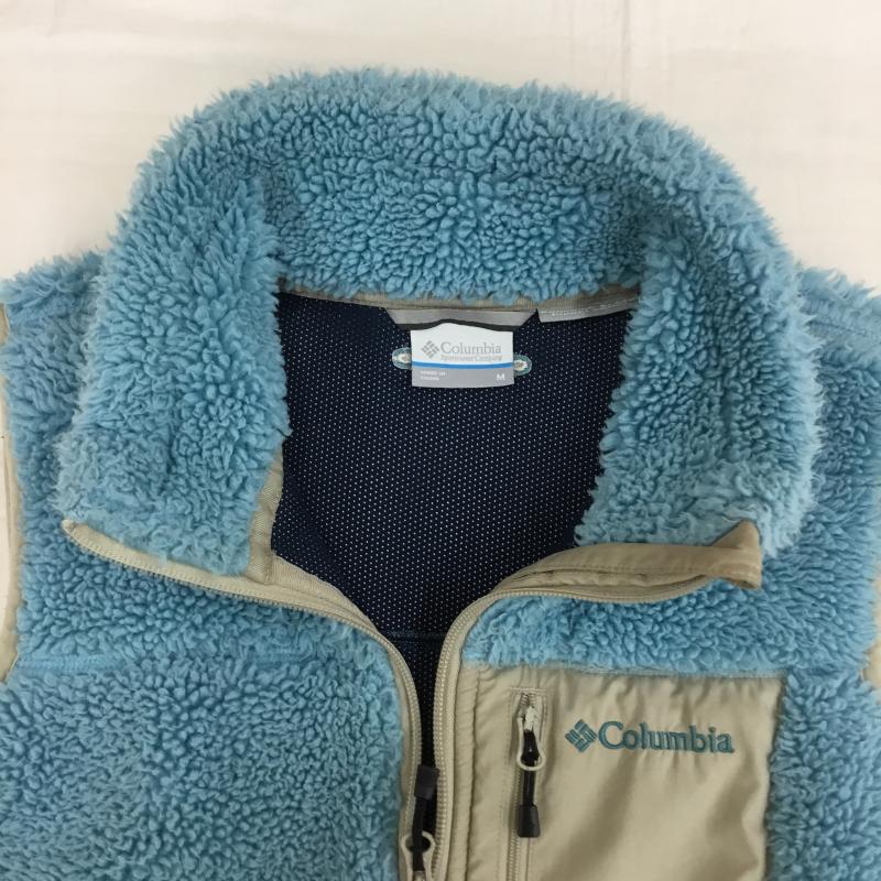 コロンビア Columbia ベスト ベスト PL1079 M 無地 水色 / ライトブルー /  レディース USED 古着 中古 10141163