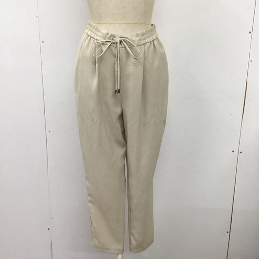 ザラ ZARA ボトムス ボトムス カジュアルパンツ ワークパンツ ワイドパンツ スラックス XS 無地 ベージュ / ベージュ /  レディース USED 古着 中古 10111888