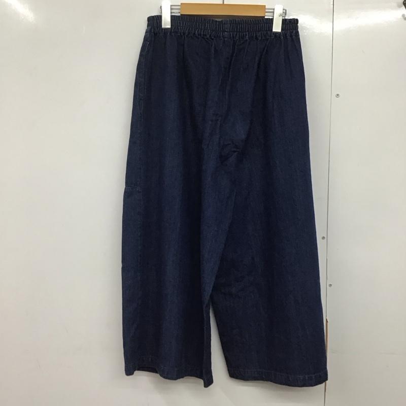 サマンサモスモス Samansa Mos2 パンツ ワークパンツ、ペインターパンツ ガチョウパンツ ワイドパンツ フレアパンツ FREE 無地 インディゴ / インディゴ /  レディース USED 古着 中古 10145390