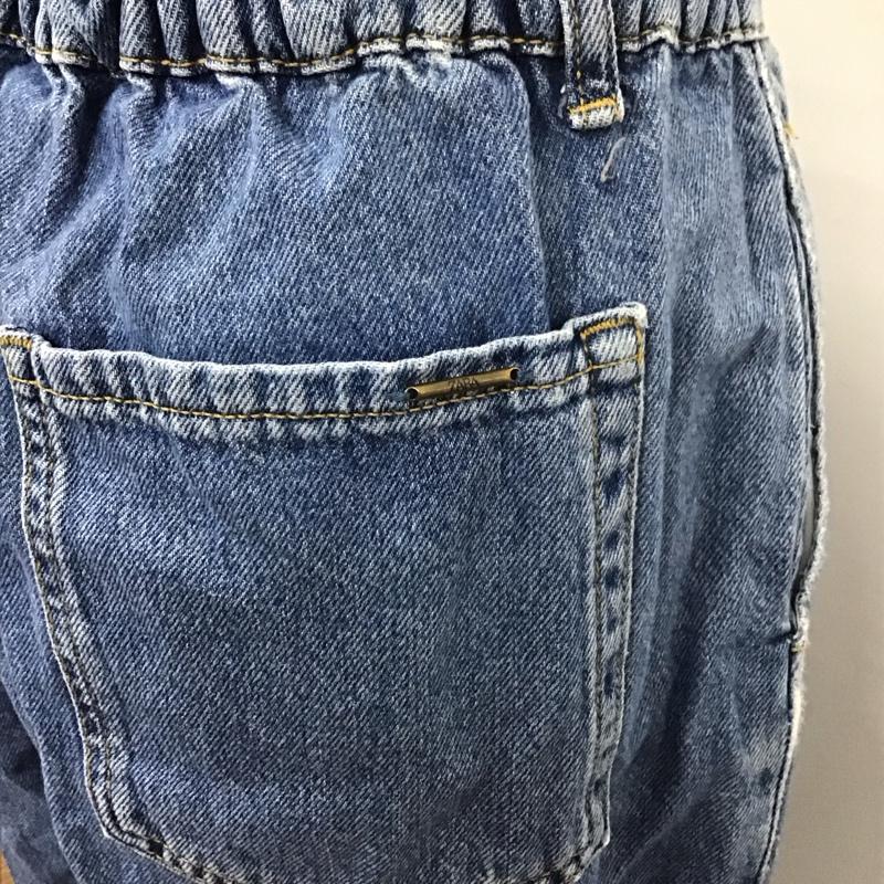 ザラ ZARA パンツ デニム、ジーンズ 5862 060 427 ハイウエスト 無地 青 / ブルー /  レディース USED 古着 中古 10109729