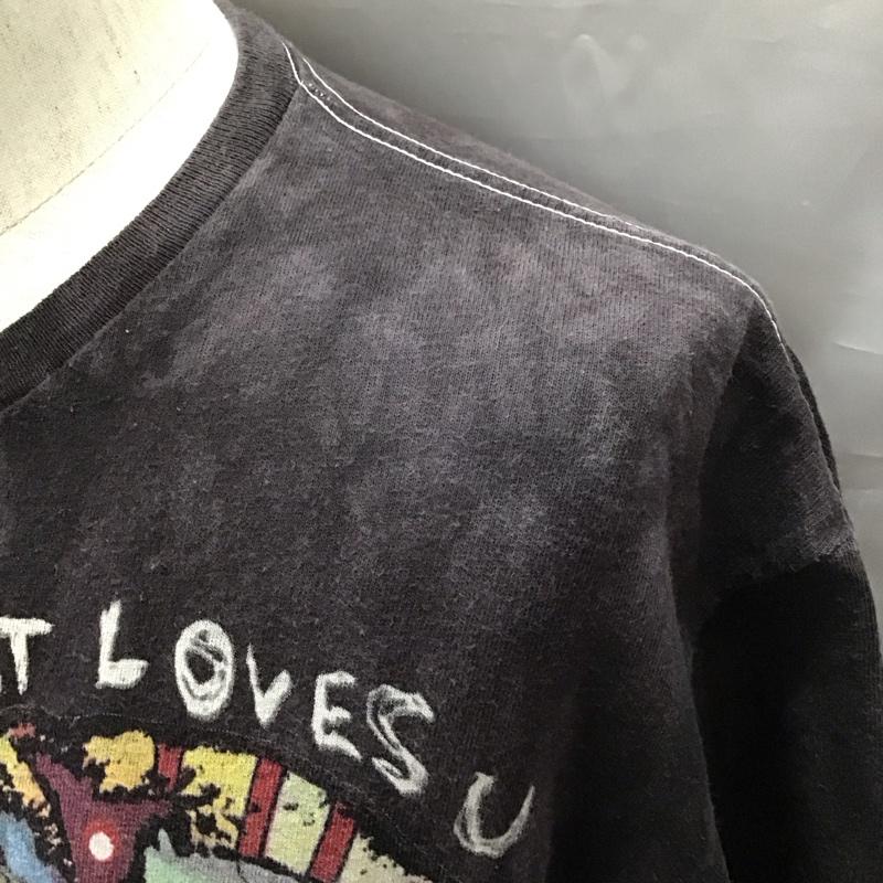 古着 USED Tシャツ 半袖 半袖カットソー プリントTシャツ クルーネックカットソー ディーン・ルッソ L プリント マルチカラー / マルチカラー /  メンズ USED 古着 中古 10117460