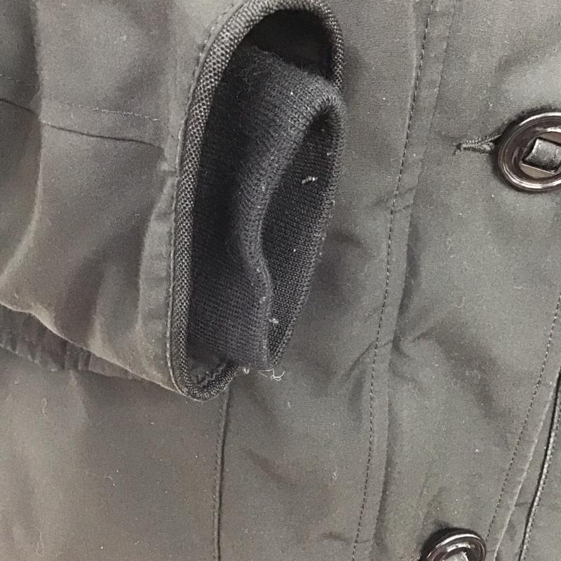 カナダグース CANADA GOOSE ジャケット、上着 ジャンパー、ブルゾン ジップアップジャケット ナイロンジャケット アウター S ロゴ、文字 黒 / ブラック /  レディース USED 古着 中古 10147251