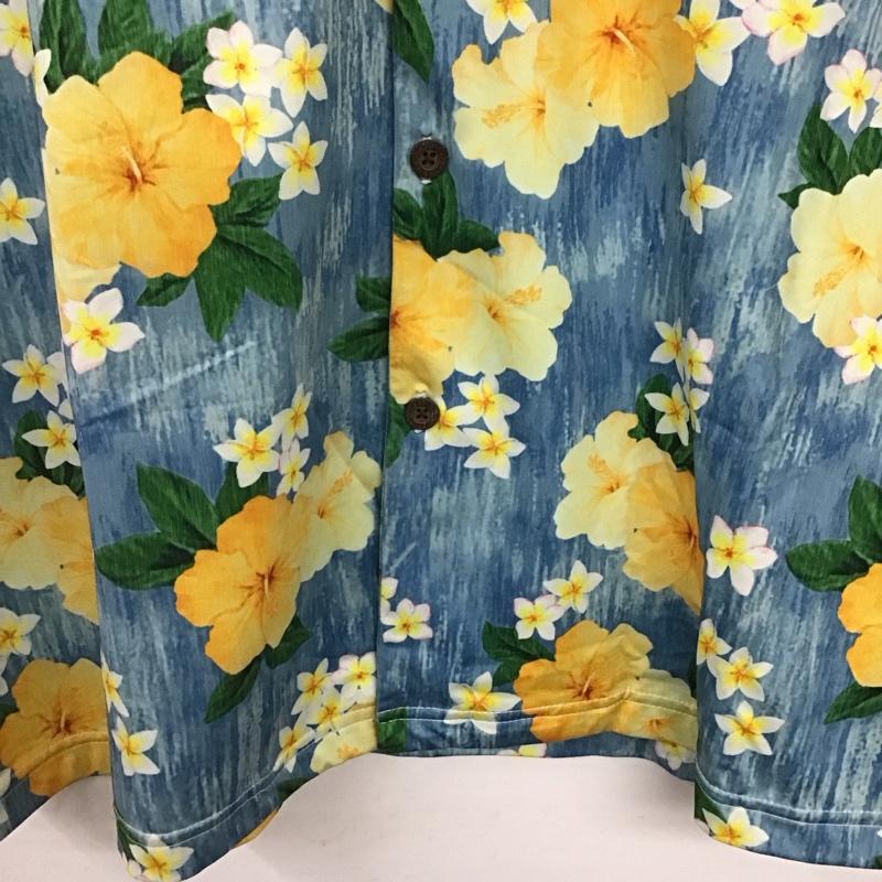 ロイヤル roial シャツ、ブラウス 半袖 半袖シャツ プリントシャツ ポケットシャツ アロハシャツ L プリント マルチカラー / マルチカラー /  メンズ USED 古着 中古 10140529