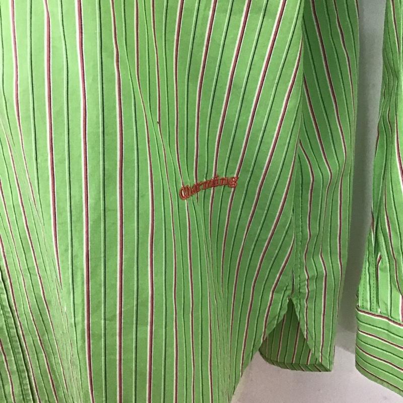 ニコアンド niko and... シャツ、ブラウス 長袖 長袖シャツ ストライプシャツ カラーシャツ FREE ストライプ マルチカラー / マルチカラー /  メンズ USED 古着 中古 10126221