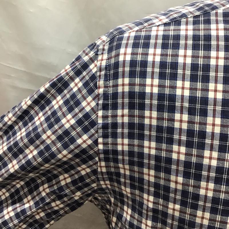 ニューヨーカー NEWYORKER カットソー 長袖 長袖シャツ カラーシャツ ポケットシャツ 長袖カットソー チェックシャツ L チェック マルチカラー / マルチカラー /  メンズ USED 古着 中古 10116277