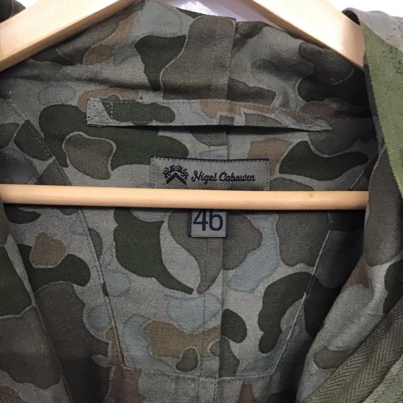 ナイジェルケーボン Nigel Cabourn ジャケット、上着 ジャケット、ブレザー ジップアップジャケット パーカージャケット アウター リバーシブル 46 カモフラージュ柄・迷彩 マルチカラー / マルチカラー /  メンズ USED 古着 中古 10143225