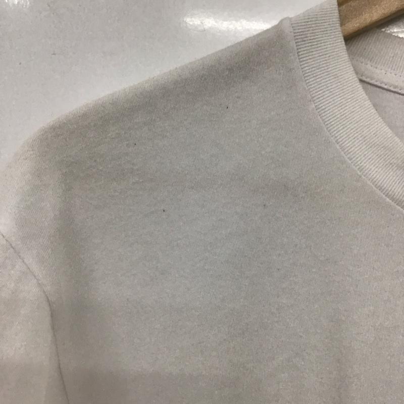 ザノースフェイス THE NORTH FACE Tシャツ 半袖 nt32332a CaliforniaPocketTee 半袖Tシャツ プリントTシャツ M ロゴ、文字 白 / ホワイト /  メンズ USED 古着 中古 10148718