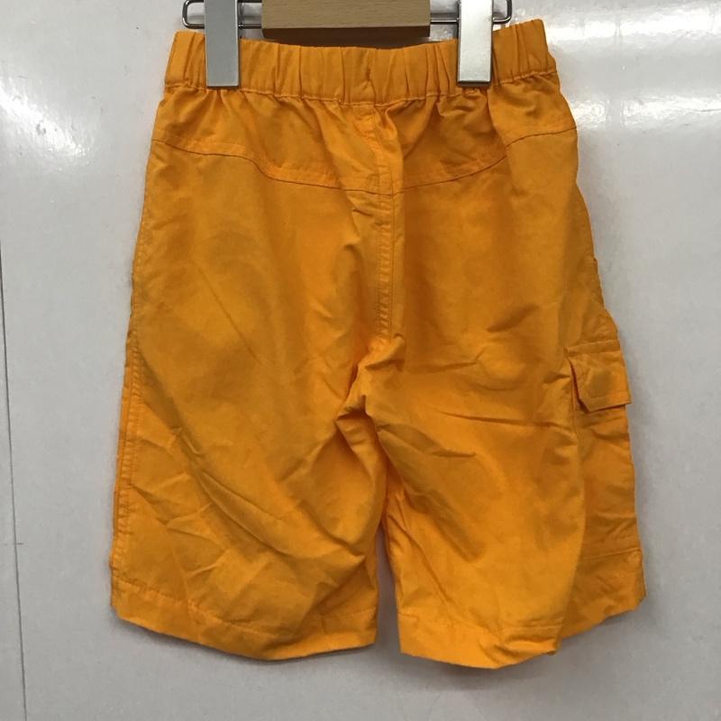 ザノースフェイス THE NORTH FACE パンツ ショートパンツ 110cm ロゴ、文字 X プリント 黄 / イエロー /  ボーイズ USED 古着 中古 10130365