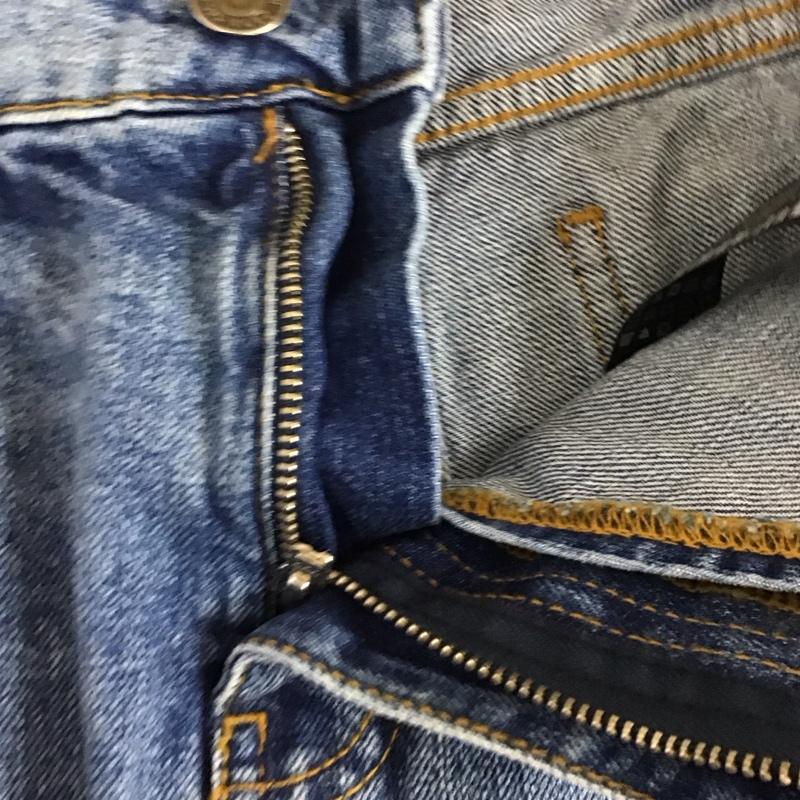 ザラ ZARA パンツ ショートパンツ 8246 054 400 デニム ミニスカート風 タグ付き 36 無地 青 / ブルー /  レディース USED 古着 中古 10112618