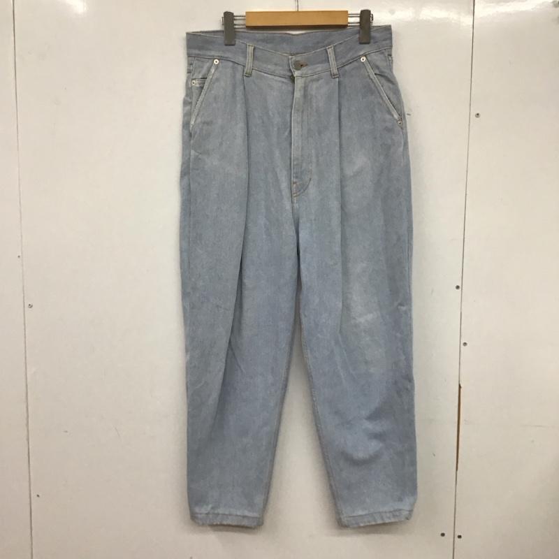 ヘドメイナー HED MAYNER パンツ デニム、ジーンズ デニムパンツ ワイドパンツ カジュアルパンツ S 無地 インディゴ / インディゴ /  メンズ USED 古着 中古 10135735