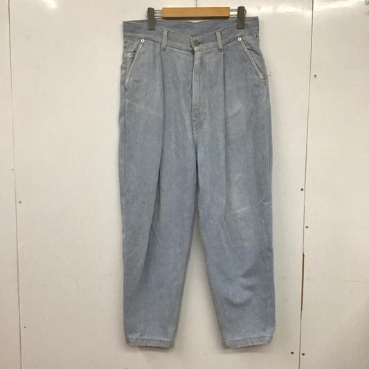 ヘドメイナー HED MAYNER パンツ デニム、ジーンズ デニムパンツ ワイドパンツ カジュアルパンツ S 無地 インディゴ / インディゴ /  メンズ USED 古着 中古 10135735