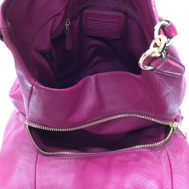 コーチ COACH トートバッグ トートバッグ F35723 レザー 無地 ボルドー / ボルドー /  レディース USED 古着 中古 10115581