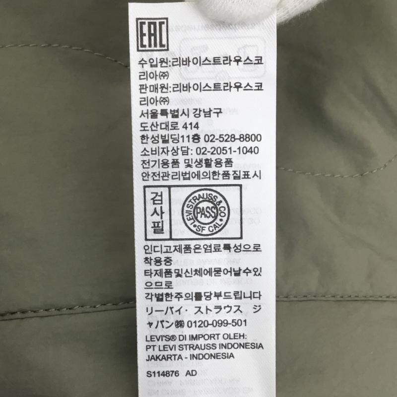リーバイス Levi s ジャケット、上着 ジャンパー、ブルゾン A7233-0000 リバーシブルライナージャケット XL 無地 カーキ / カーキ /  メンズ USED 古着 中古 10117340