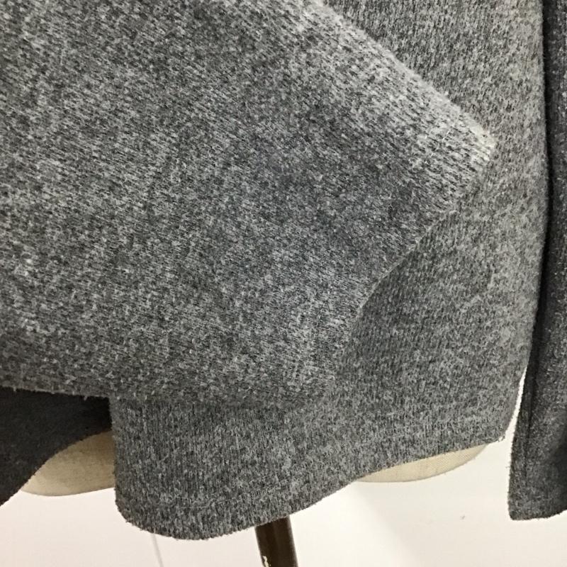 ザラ ZARA ニット、セーター 長袖 長袖ニットカットソー ニット セーター クルーネックニット M 無地 灰 / グレー /  メンズ USED 古着 中古 10120935