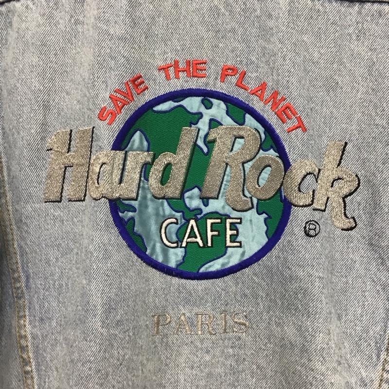 ハードロックカフェ HARD ROCK CAFE ジャケット、上着 ジャケット、ブレザー デニムジャケット Gジャン アウター カジュアルジャケット S 無地 インディゴ / インディゴ /  メンズ USED 古着 中古 10144193