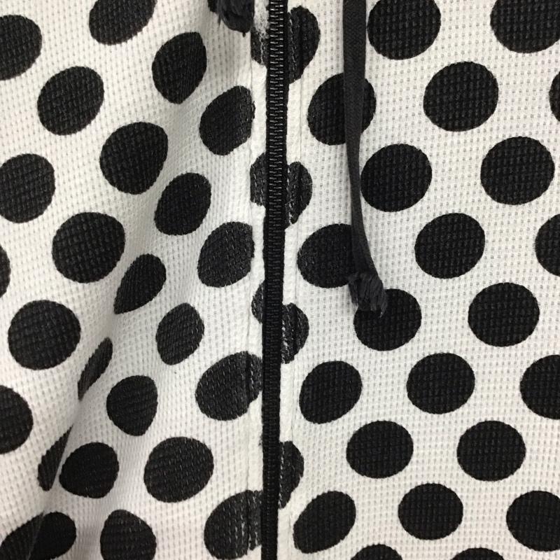 ステューシー STUSSY パーカー 長袖 ジップアップパーカー リバーシブル XL ロゴ、文字 X ドット 黒 / ブラック / X 白 / ホワイト /  メンズ USED 古着 中古 10144856
