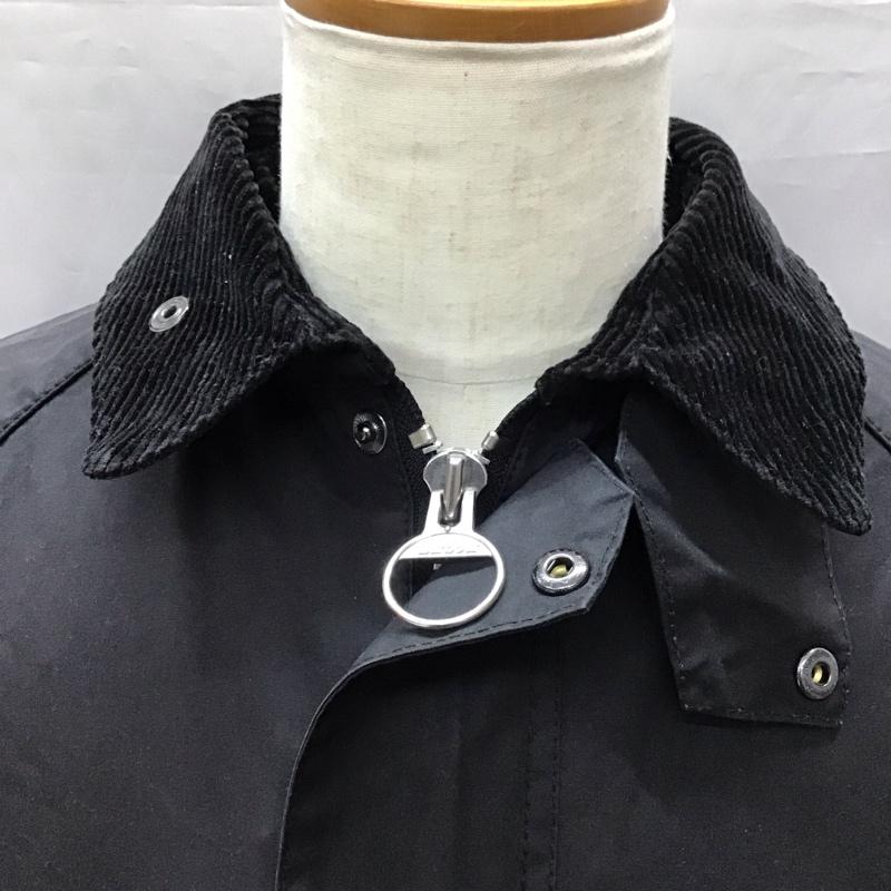 バーブァー Barbour ジャケット、上着 ジャンパー、ブルゾン ジップアップジャケット ジャンパー ジャケット カジュアルジャケット アウター 38 無地 黒 / ブラック /  メンズ USED 古着 中古 10114119