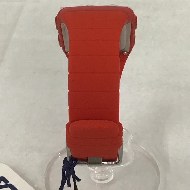 フィラ FILA 腕時計 デジタル 38-105-002 ロゴ、文字 赤 / レッド /  レディース USED 古着 中古 10135263