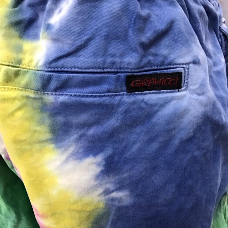 グラミチ GRAMICCI パンツ ショートパンツ gmp-20s056 Gショーツタイダイ ハーフパンツ カジュアルパンツ L 総柄 マルチカラー / マルチカラー /  メンズ USED 古着 中古 10113901