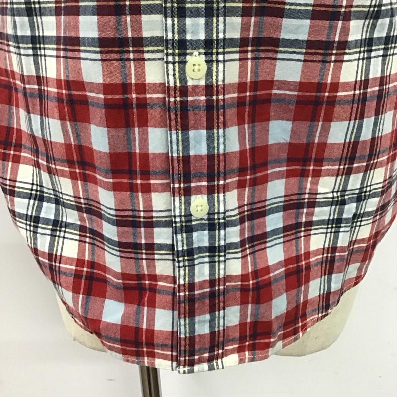 アバクロンビーアンドフィッチ ABERCROMBIE&FITCH シャツ、ブラウス 半袖 半袖シャツ チェックシャツ ボタンダウンシャツ S チェック マルチカラー / マルチカラー /  メンズ USED 古着 中古 10126539