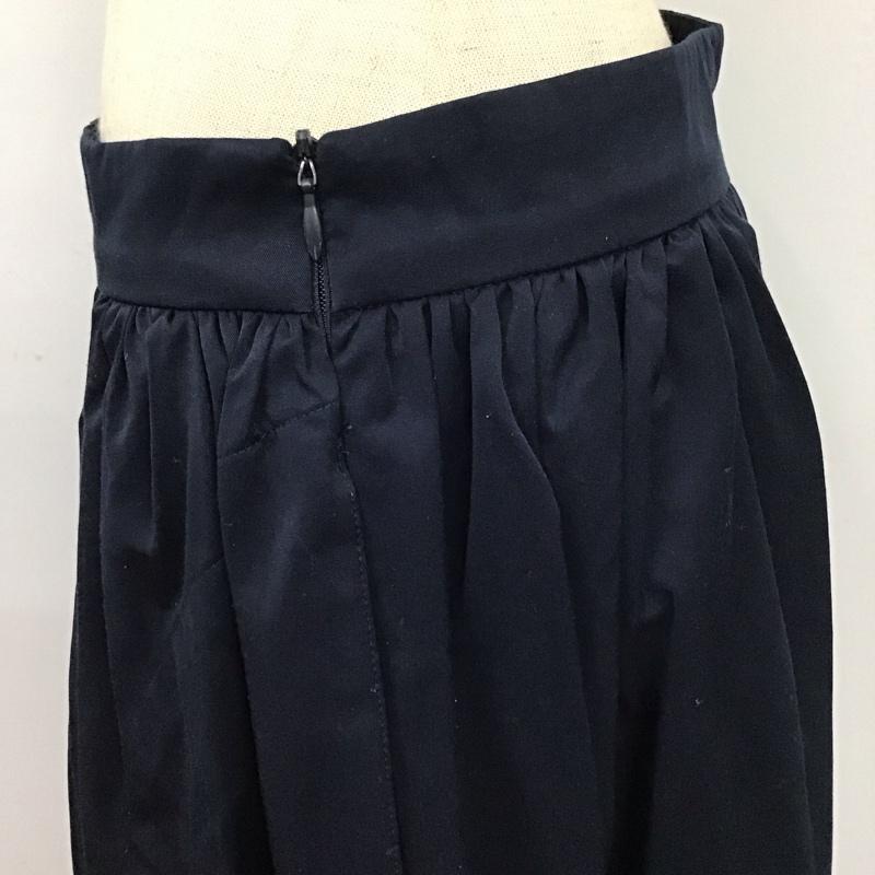 ザラウーマン ZARA WOMAN スカート ロングスカート 4886 241 401 M 無地 紺 / ネイビー /  レディース USED 古着 中古 10114649