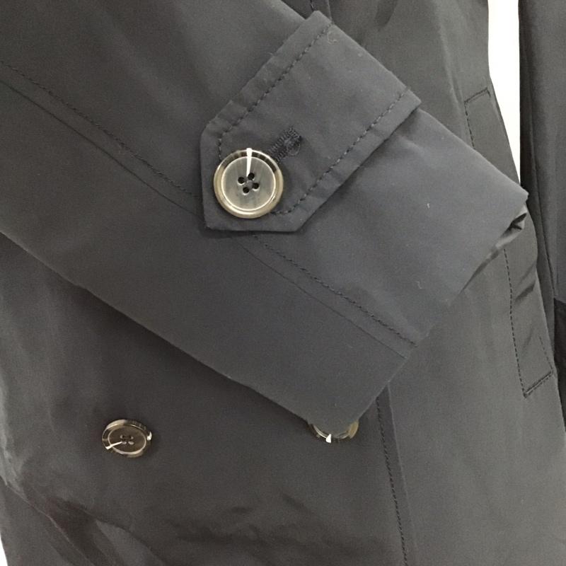 ザラ ZARA コート トレンチコート 3046 233 401 ロング丈 S 無地 紺 / ネイビー /  レディース USED 古着 中古 10124991