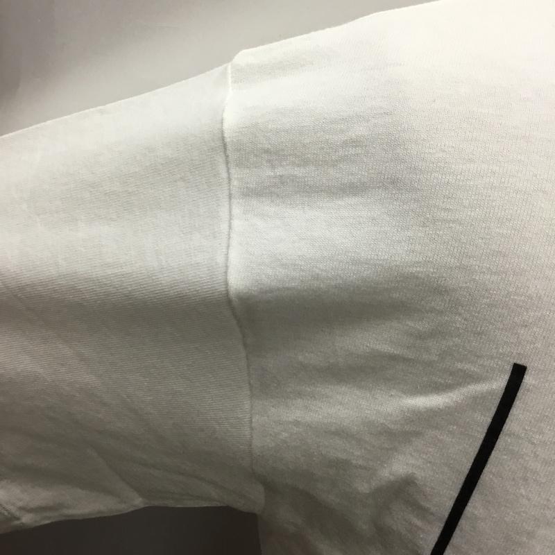 ベイプ BAPE Tシャツ 半袖 半袖カットソー プリントTシャツ クルーネックカットソー M ロゴ、文字 白 / ホワイト /  メンズ USED 古着 中古 10114085