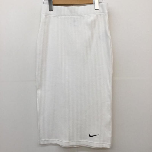 ナイキ NIKE スカート ロングスカート DV7957-133 RIB JRSY SKIRT SAIL S ロゴ、文字 白 / ホワイト /  レディース USED 古着 中古 10143896