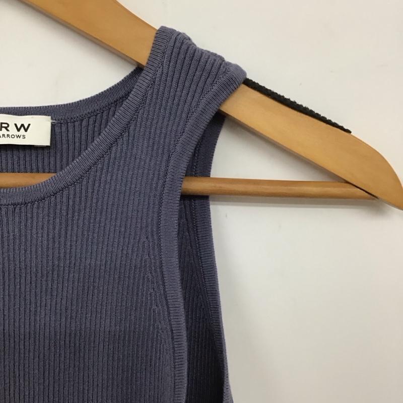 ユナイテッドアローズ UNITED ARROWS タンクトップ タンクトップ MARW 9118-699-0004 無地 水色 / ライトブルー /  レディース USED 古着 中古 10131132