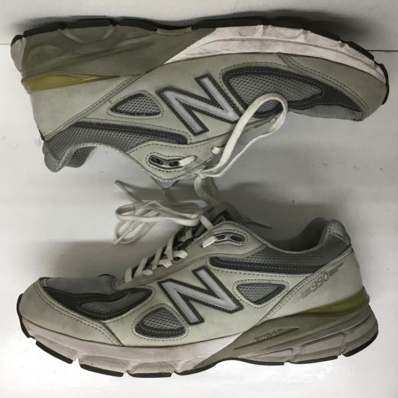 ニューバランス New Balance スニーカー スニーカー M990IG4 USA製 26.5cm ロゴ、文字 灰 / グレー /  メンズ USED 古着 中古 10107276