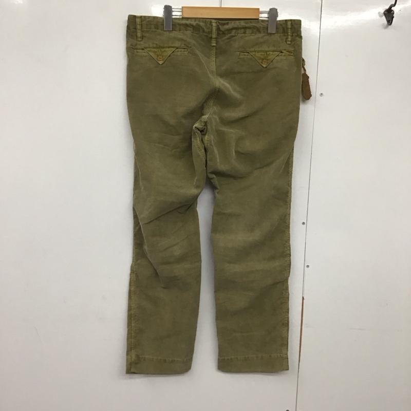 サンライトビリーバー SUNLIGHT BELIEVER パンツ デニム、ジーンズ コーデュロイパンツ スリムパンツ カジュアルパンツ S 無地 カーキ / カーキ /  メンズ USED 古着 中古 10141522