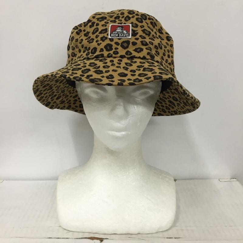 ベンデイビス BEN DAVIS 帽子 ハット バケットハット バケハ ヒョウ柄 FREE ワンポイント マルチカラー / マルチカラー /  メンズ USED 古着 中古 10123638