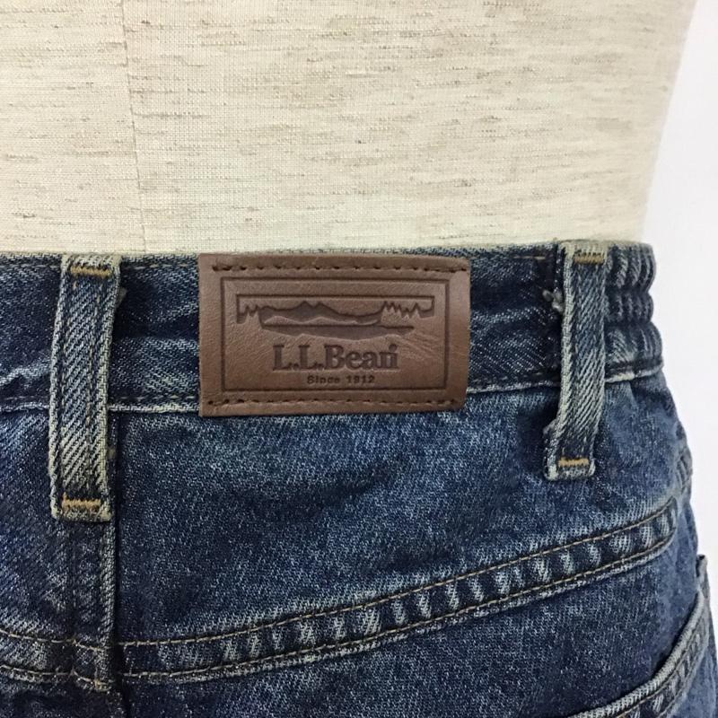 エルエルビーン L.L.Bean パンツ デニム、ジーンズ デニムパンツ ストレートパンツ カジュアルパンツ 30インチ 無地 インディゴ / インディゴ /  メンズ USED 古着 中古 10111101