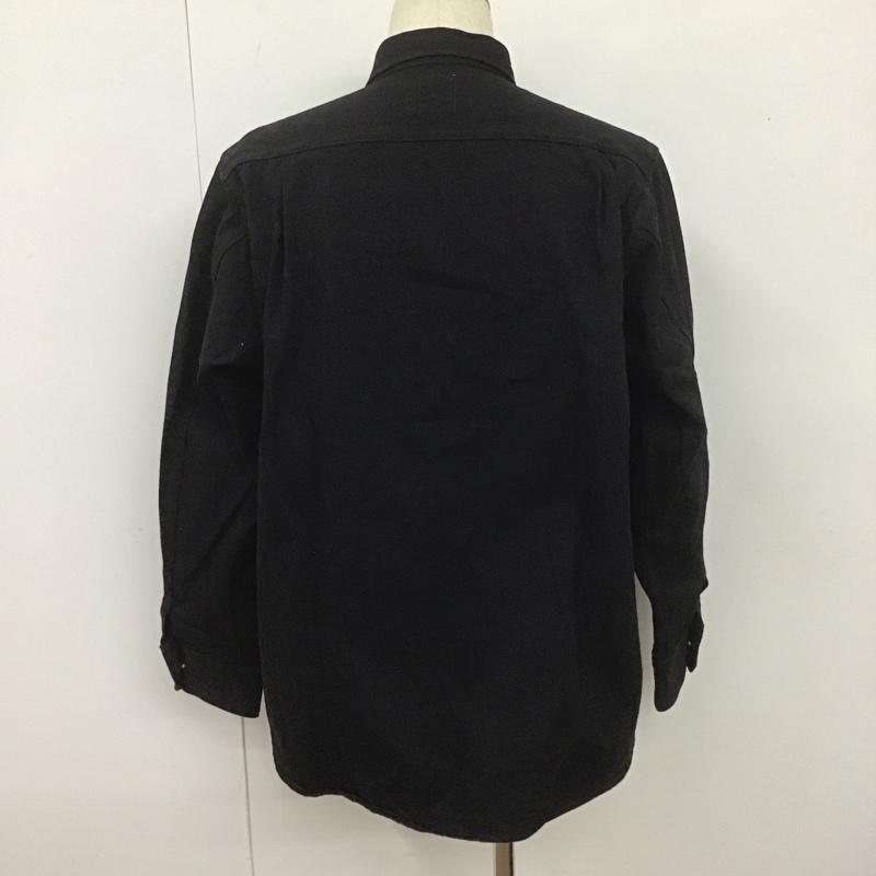 エフオービーファクトリー FOB FACTORY ジャケット、上着 ジャケット、ブレザー F3484 セルヴィッチデニムコールマイナーシャツ 長袖シャツジャケット カラージャケット 3 無地 黒 / ブラック /  メンズ USED 古着 中古 10107127