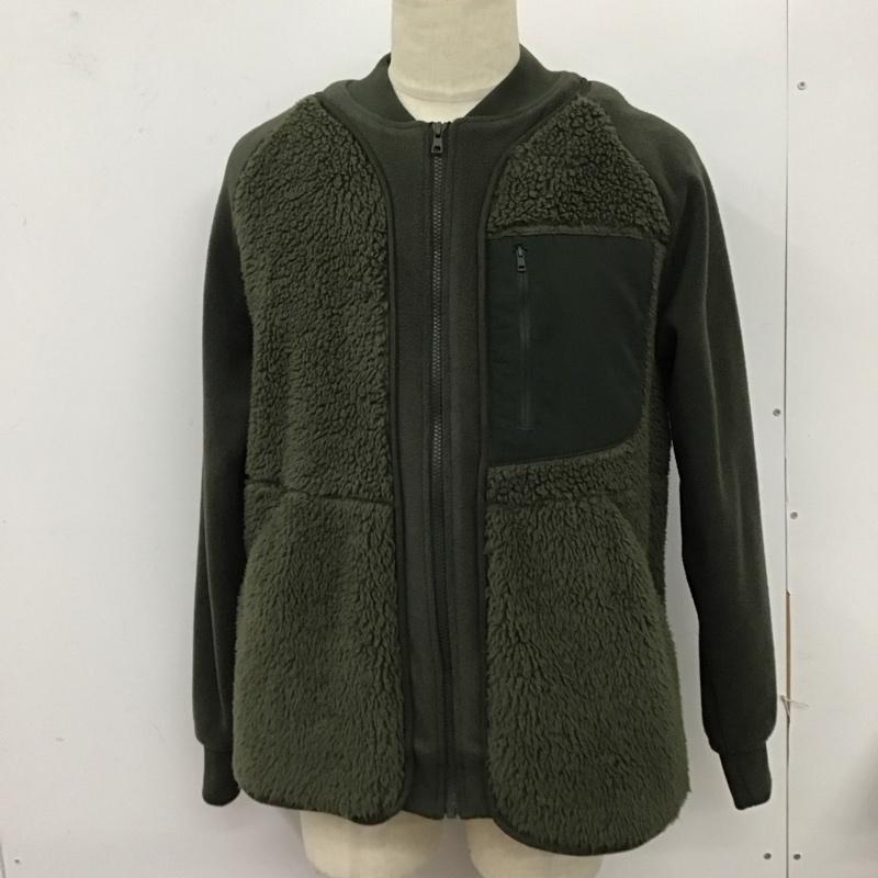 ユニクロ UNIQLO ジャケット、上着 ジャンパー、ブルゾン 01-34-1F274A White Mountaineering ボアブルゾン L 無地 カーキ / カーキ /  メンズ USED 古着 中古 10124470