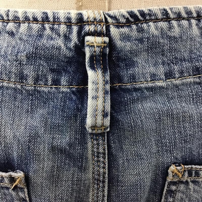 ラルフローレンデニム&サプライ RalphLauren Denim&Supply スカート ミニスカート WMDSDNMS4R00001 デニム 無地 青 / ブルー /  レディース USED 古着 中古 10120407