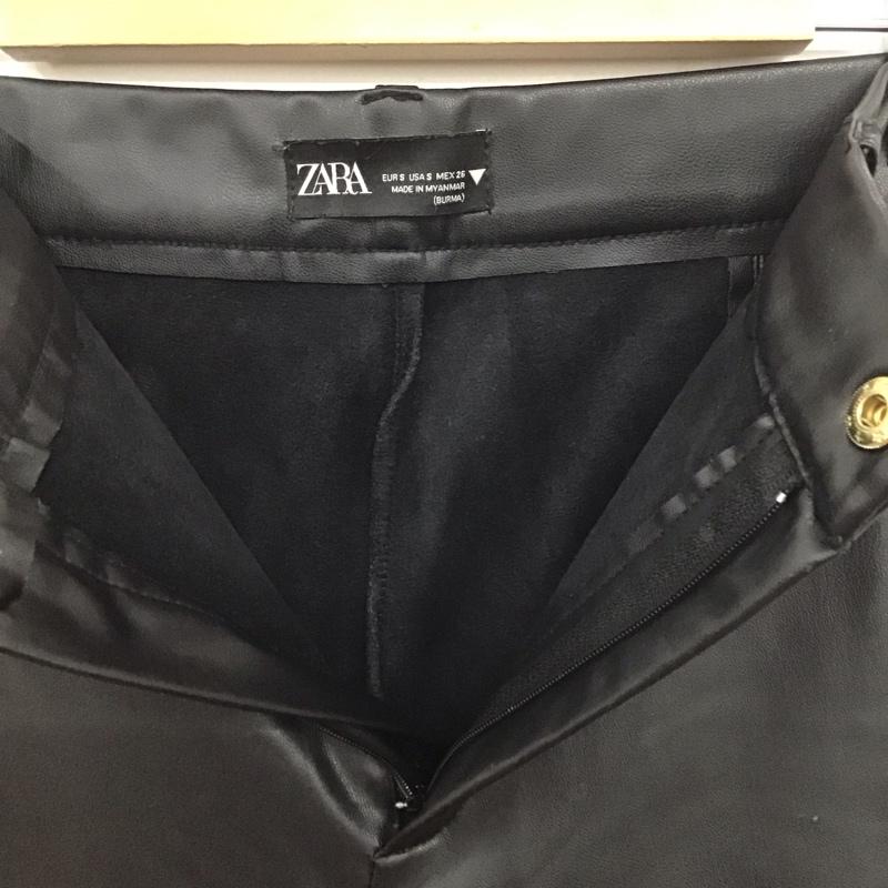 ザラ ZARA ボトムス ボトムス S 無地 黒 / ブラック /  レディース USED 古着 中古 10137880