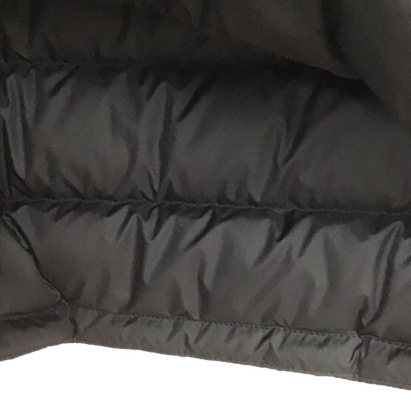 ザノースフェイス THE NORTH FACE ベスト ベスト nd52116z ダウンベスト ジップアップジャケット ノースリーブカットソー S ロゴ、文字 黒 / ブラック /  メンズ USED 古着 中古 10146964