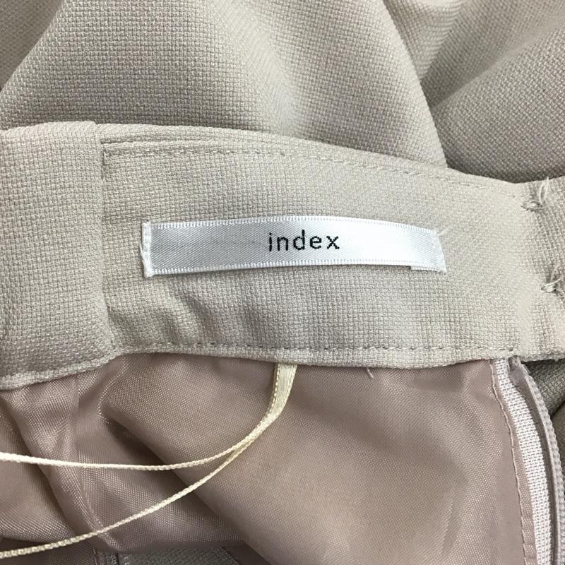 インデックス index スカート ひざ丈スカート S 無地 マルチカラー / マルチカラー /  レディース USED 古着 中古 10124424