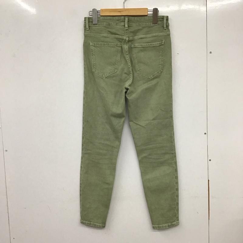 ザラ ZARA パンツ デニム、ジーンズ 4060/810/537 スキニーパンツ 38 無地 カーキ / カーキ /  レディース USED 古着 中古 10133632