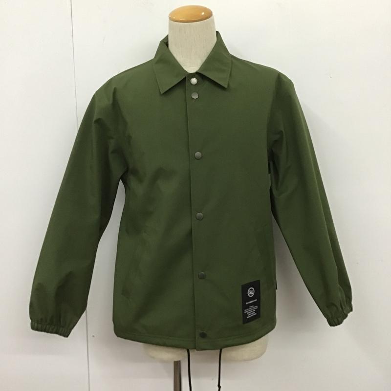ジーユー GU ジャケット、上着 ジャンパー、ブルゾン 311-334118 UNDERCOVER コーチジャケット S 無地 X プリント カーキ / カーキ /  メンズ USED 古着 中古 10106082