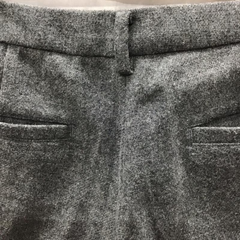 レリュームジャーナルスタンダード relume Journal Standard パンツ スラックス スラックスパンツ ワイドパンツ カジュアルパンツ センタータックパンツ M 無地 灰 / グレー /  メンズ USED 古着 中古 10116897