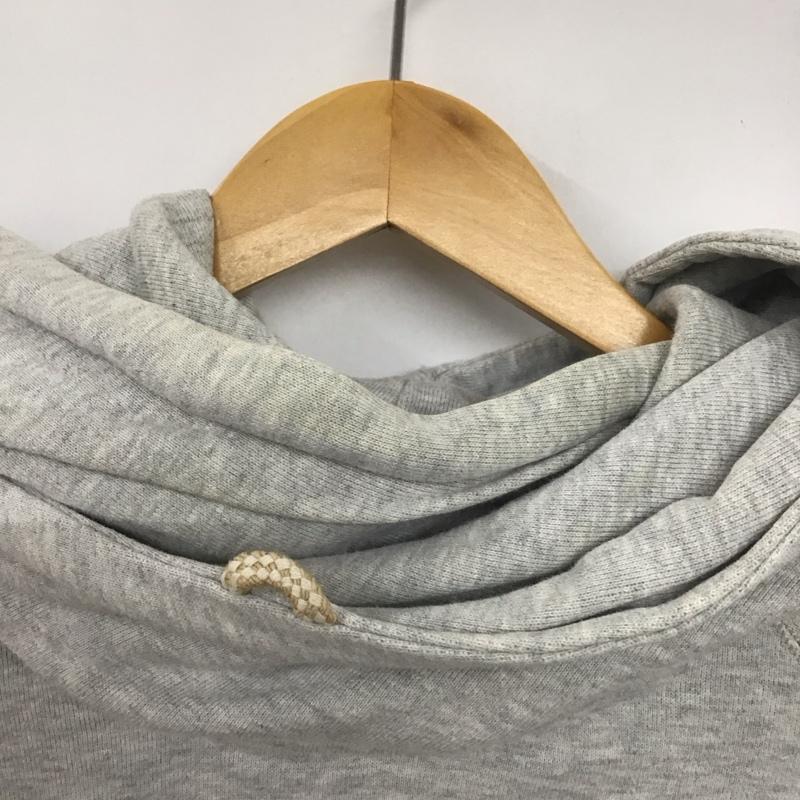 ゴーヘンプ GOHEMP パーカー 長袖 長袖トレーナー スウェット プルオーバー XL 無地 灰 / グレー /  メンズ USED 古着 中古 10143118
