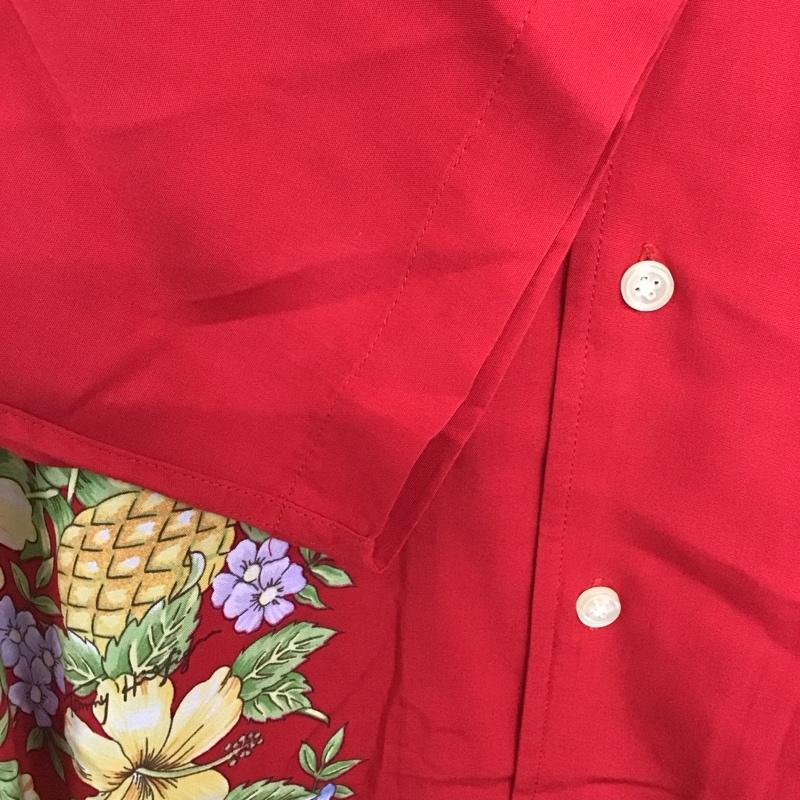 トミーヒルフィガー TOMMY HILFIGER シャツ、ブラウス 半袖 半袖シャツ プリントシャツ アロハシャツ L プリント マルチカラー / マルチカラー /  メンズ USED 古着 中古 10134077