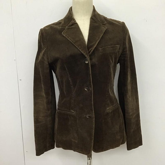 ラルフローレン RALPHLAUREN ジャケット、上着 ジャケット、ブレザー 無地 茶 / ブラウン /  レディース USED 古着 中古 10126685