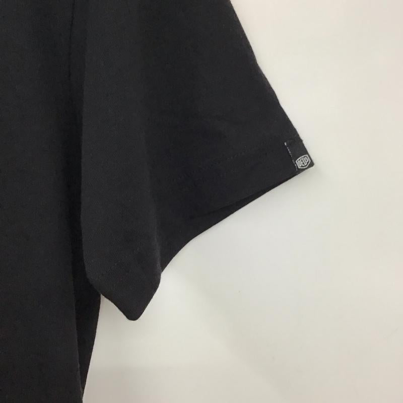 デウスエクスマキナ DEUS EX MACHINA Tシャツ 半袖 dmw41808a CAMPERDOWNADDRESSTシャツ 半袖カットソー M ロゴ、文字 黒 / ブラック /  メンズ USED 古着 中古 10130739